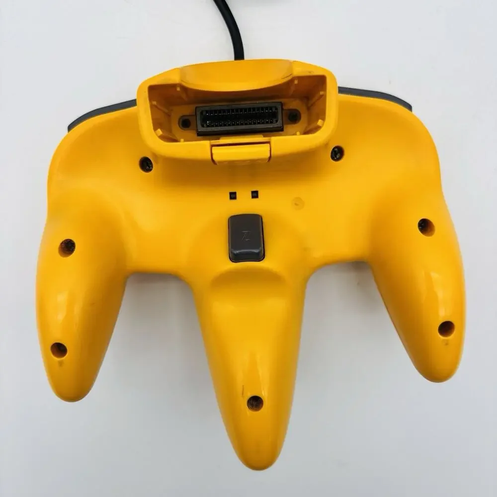 Nintendo 64 Yellow Controller NUS-005 Official N64 OEM Tested Working